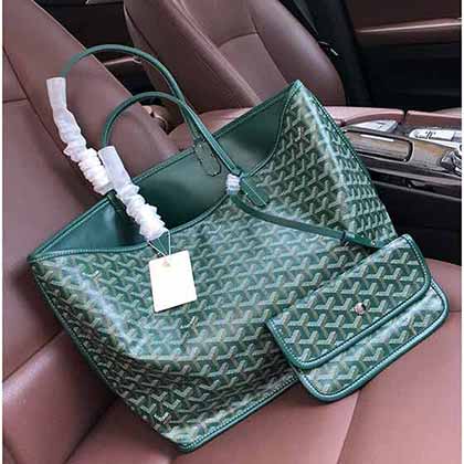 GOYARD戈雅王菲舒淇同款進(jìn)口牛皮雙面購(gòu)物袋