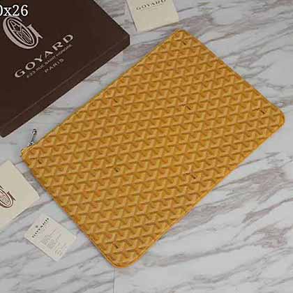 （法國）Goyard新款女包 戈雅時尚經典涂層帆布手拿包