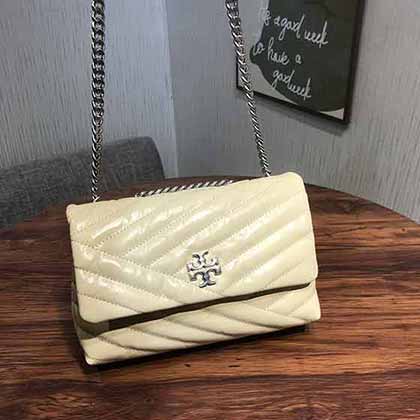 托里伯奇willa法棍腋下包 油蠟皮雙肩帶TB單肩斜跨女包