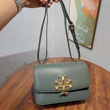 Tory Burch納帕牛皮風琴包 托里伯奇 Eleanor Logo 鏈條單肩女包