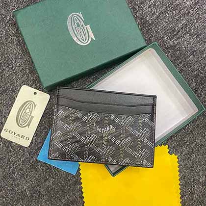 戈雅卡包 Goyard男士經典款卡套女士印花卡片夾錢包
