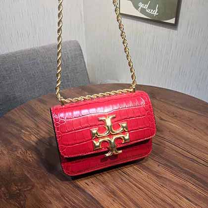 代買Tory Burch tb女包 新款走秀款牛皮單肩斜