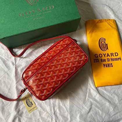 GOYARD戈雅獨(dú)家訂制Y涂鴉面料吳亦凡鄧倫同款相機(jī)包