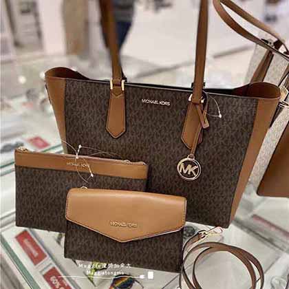 mk女包大容量媽咪手提購物袋 時尚單肩通勤老