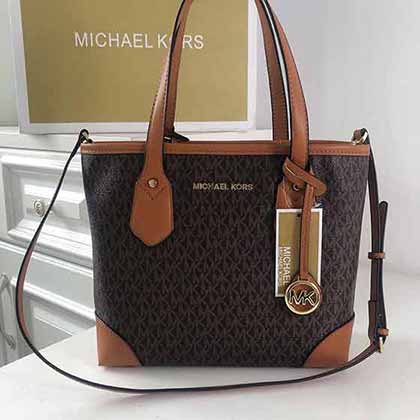 Michael Kors/MK女菜籃子斜挎包 手提斜挎購物袋