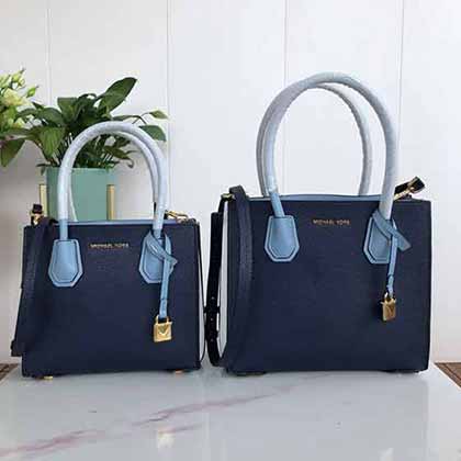 MK經典款中號全皮托特包 MK mercer風琴包