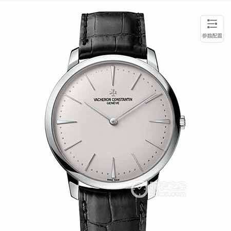 美國(guó)折扣網(wǎng)江詩(shī)丹頓傳承超薄系列手表 85180