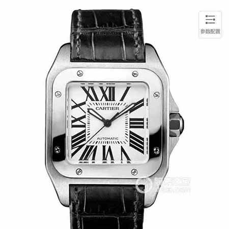 精工廠V6出品男士大品牌機械手表 卡地亞山度士系列機械男表