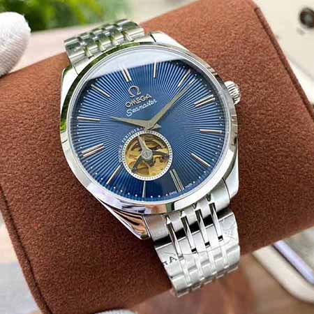 型男西裝畢備瑞士機械手表，歐米茄名典系列全新男士手