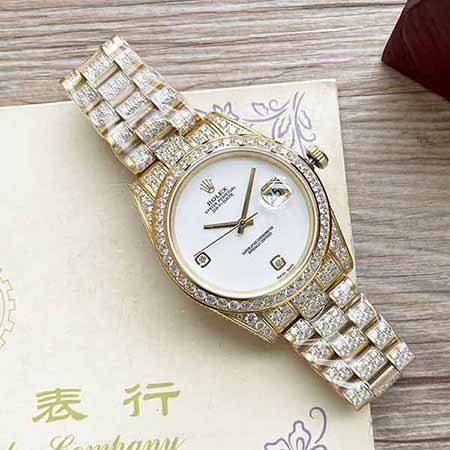 男士滿日志復刻高版本！ROLEX（勞力士）18k納米電鍍工藝！