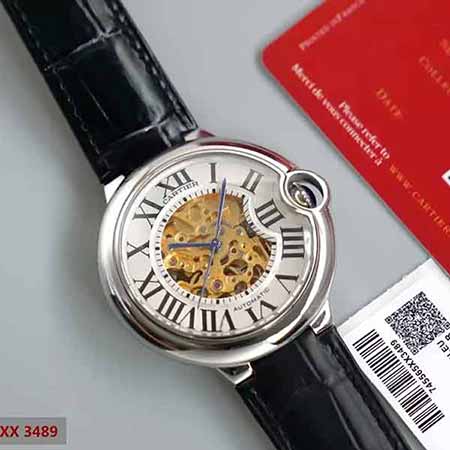 臺灣廠卡地亞的手表藍氣球系列日本西鐵城全自動機械