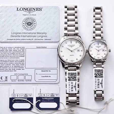 浪琴名匠系列時尚情侶表，臺灣廠一比一復(fù)刻原單高等情