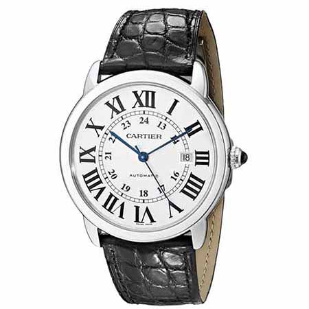 卡地亞男士機械手表，瑞士原裝進口倫敦系列男表！