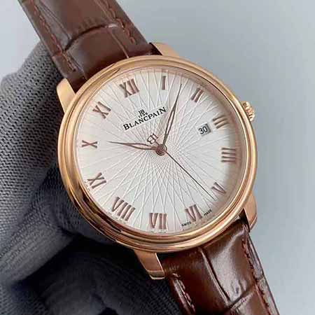 寶鉑進口8215機械機芯改原裝自動錘羅馬字體男士手表