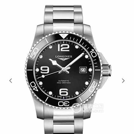 浪琴41mm康卡斯膠帶款男士手表，精良復(fù)刻！