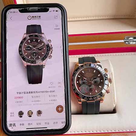 勞力士宇宙計時型迪通拿系列男士手表，盡享腕間的魅力！